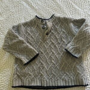 Janie and Jack boys sweater 2T cotton wool blend